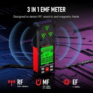 【MAO】- EMF Meter3 in 1 EMF Detector Electromagnetic Field Radiation Detector for EFMFRFEMF Reader fo