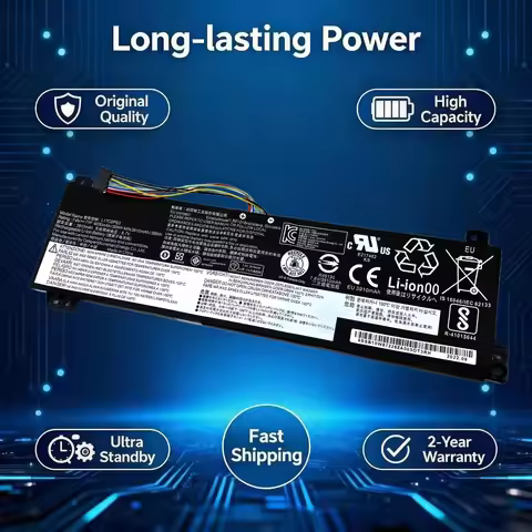 Original L17L2PB4 Laptop Battery For Lenovo L17C2PB3 L17M2PB4 L17C2PB4 V330-15Ikb V530-14 V530-15 V1