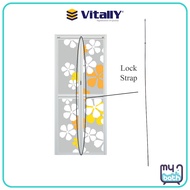 Vitally Bi-Fold Door Replacement Lock Strap  | Toilet Door | Pintu Bilik Air | Pintu Lipat| Pintu Ta