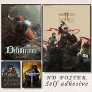 K-Kingdom Come Deliverance 2 Game Poster Print For Home Wall Decoration,No Frame Canvas Painting Gif