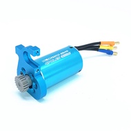 Replacement 2845 4300KV Brushless Motor with Motor Mount and Motor Gear Compatible with WLtoys 12401