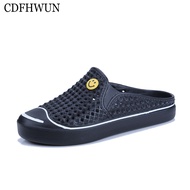 Cdfhwun 2021ใหม่รองเท้าแตะสำหรับชายและรองเท้าแตะสตรี Breathable Casual รองเท้าแบบมีรูระบายชาย EVA ถ้