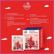 Culture Blends 3 In 1 English Creamy Brewed Coffee In Bag 25g X 10 Sachets X 3 Boxes