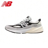 New Balance Women's 990 V6 Retro Running Sneakers, Black/white, Made in Usa