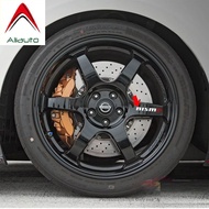 Nismo Car Rim Stickers Nissan Car Rim Sticker/s Universal Car Rim Sticker/s Car Rim Sticker/s