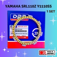 YAMAHA SRL110 SRL110Z SRL110ZR Y110SS Y100 RACING CLUTCH DISC 1 SET DRB RACING PART ORIGINAL JAPAN D