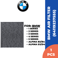 BMW Aircond Cabin Filter For BMW 1/ 2/ 3/ 4/ 5/ Alpina B3 B4/ Alpina D3 D4 (64119237555)