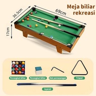 billiard board game bahan kayu Billiard Set/Meja billiard mini 