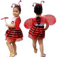 Halloween Angel Wings Head Cover Set Scarab Beetle Wings Bee Wings Head Cover