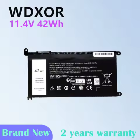 Laptop Battery For Dell Inspiron 17 5765 5767 5770 5775(P35E) WDXOR P66F P69G P74G P70F For Latitude