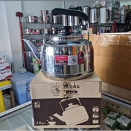 113550 Whistling Kettle 7.5lt Classic Zebra Thailand, SUS 304