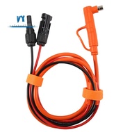 Solar Panel 2m Extension Cord with DC 8mm Adapter Cable, Solar Connector for DC7909/8020 Male Plug, 