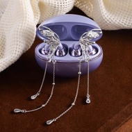 Headphone accessories-Applicable to freeclip headphones-Butterfly tassel headphone clip accessory-Un