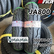 TAYAR FKR TUBELESS TYRE JA800 90/100-10 , 100/90-12 SUZUKI BURGMAN STREET 125EX AVENIS 125 KSR 110 K