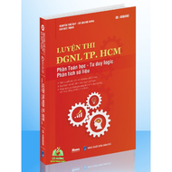 Sách luyện thi ĐGNL TP. HCM phần toán học - tư duy logic phân tích số liệu (Moon)