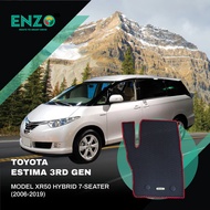 Toyota Estima 3rd Gen Model XR50 Hybrid 7 Seater - Enzo Customised Car Mat