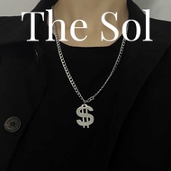 Dollar thesolvn Unisex Stainless Steel Necklace