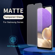 Anti Fingerprint Matte Frosted Tempered Glass For Samsung Galaxy Note 10 S23 S20 FE A02 A03 A03s A04 A04s A05 A05s A10 A10s A11 A12 A13 A14 A15 A20 A20s A21s A22 A23 A24 A25 A30 A30s A31 A32 A33 A34 A50 A50s A51 A52 A53 A54 A71 A72 A73 Screen Protector