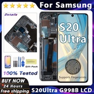 AMOLED S20 Ultra LCD Display Screen For Samsung Galaxy S20 Ultra 5G G988B G988U G988N LCD Display wi