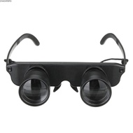ZHAOX55PQ Opera Glasses Binoculars, 3X Magnification 28mm Lens Eyeglasses Binoculars, Durable 3-in-1