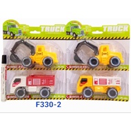 2PCS CONSTRUCTION CAR CHILDREN'S TOY (F330-2)