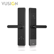 Vusign ที่ล็อคประตูระบบอัจฉริยะ ตัวล็อคประตูดิจิตอล รองรับระบบAI มี5วิธีในการปลดล็อค Smart door lock