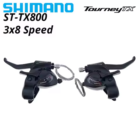 Shimano TOURNEY TX800 Shifter Lever ST-TX800 3Speed 8Speed 3x8 Speed Set for MTB Mountain Bike 24 Sp