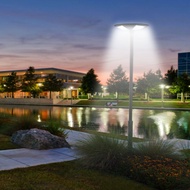 โซล่าเซลล์UFO โคมไฟถนนโซล่าเซลล์  รุ่น UFO-1000W ขาว/วอมไวท์ UFO Square Light ไฟโซล่าเซลล์ แถมฟรี ไฟ