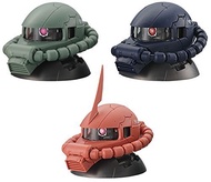 Gashapon Mobile Suit Gundam Exceed Model Zaku Head Set