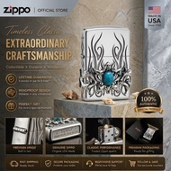 Zippo Lucky Stone Flame Design , ZBT-5-49A