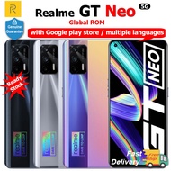 【Global ROM &amp; Inst】Realme GT Neo 5G Smartphone 6.43" FHD+ 120Hz Super AMOLED Dimensity 1200 50W Fast Charger 64MP Moible