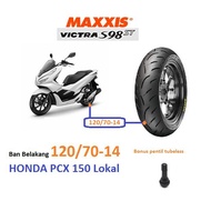 - BAN MOTOR MATIC BELAKANG TUBELESS HONDA PCX 150 LOKAL 1207014 MAXXIS