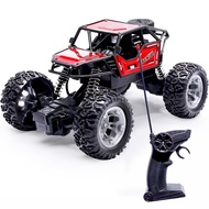 活石遥控汽车遥控车儿童玩具男孩赛车越野车四驱男孩生日礼物 科技红