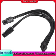 Stock-Dual 6Pin to Mini 12Pin GPU Video Card Power Cable for RTX30 Series 3070 3080 3090, 7.8-Inch(2