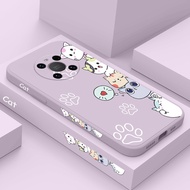 Curious Cat Phone Case For Huawei Honor 400 Lite X9D X7D X9B X9A X9C X8 X8B X7B X6B Y8P Y7A Pro 4G 5