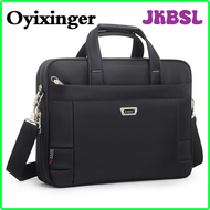 JKBSL OYIXINGER Large Capacity Business Men Briefcase Bag For HP DELL ACER ASUS 14" 15.6 17 INCH Big Waterproof Oxford Laptop Handbags SRJNY