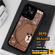 HP Realme C51 C53 Note 50 Case Realme C51 C53 Note 50 Casing Depo Casing [LN01] Glossy Case Aestheti