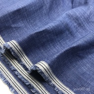 Fabric fabric Fabric Sand Washing Linen Pure Linen Washed Two-tone Linen Fabric  YVTC