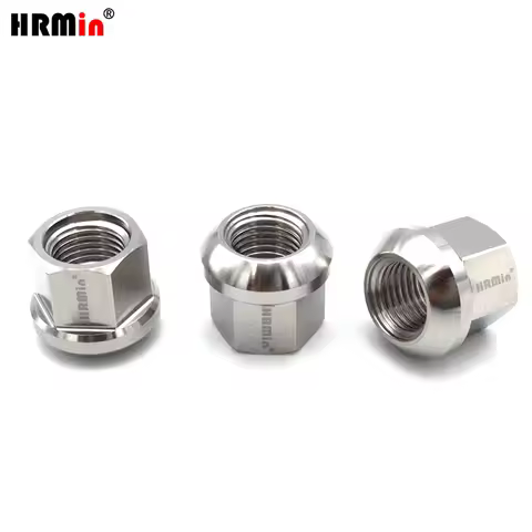 HRMin Gr5 Titanium Ball Seat Wheel Nut Titanium Screw M12x1.5x21mm for Honda 16ps 20ps for Honda Whe