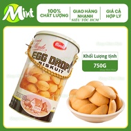 [Expedition October 2026] Danish Monde Egg Drops Biscuit_Large Tin Box 750g_Shop Mint Mint