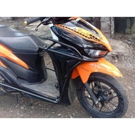 Honda Click 125/150 for Version 2 and Version 3 - Semi Full and Full Crash Guard with Powder Coating