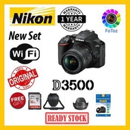 Nikon D3500 DSLR Camera with 18-55mm Lens (Malaysia warranty 1 year)