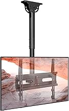 TV Ceiling Mount Adjustable Bracket for Most LED, LCD, OLED and Plasma Flat Screens 26 to 65 Inches,