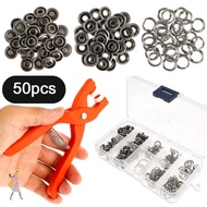 YGBG Plastic Pliers Buckle Five-claw Buckle Button Claw Set Metal Sewing Buttons
