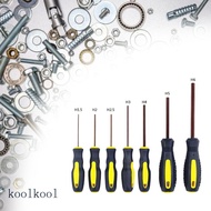 Kool Hex Key Socket Hex Bit Allen Screwdriver Bit with Rubber Handle Screwdriver