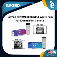 ILFORD HARMAN  PAN 100 PAN 400 FILM KENTMERE FILM ISO 400/100(120mm roll film)