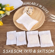 FP1871 (100pcs) White Cotton Oil Proof Paper Candy Cookies Bag 5.5X8.5 FP1872 7X10 FP1873 9X11 CM