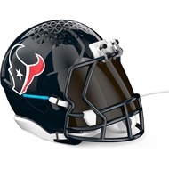 NFL Echo Dot Bundle: Includes Echo Dot | Charcoal and Limited-Edition NFL Helmet Stand | Houston Tex