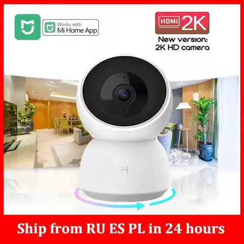 Smart Camera 360 Angle Wifi Camera Night Vision Camera mi Camera 2K 1296P Webcam Home Security baby 