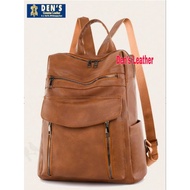 Original high quality genuine leather women's backpack, genuine leather backpack, genuine leather wo